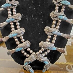 Authentic Navajo Sterling Squash